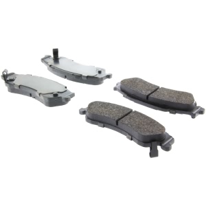 Centric Posi Quiet™ Semi-Metallic Rear Disc Brake Pads for 2000 GMC Jimmy - 104.07290