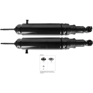 Monroe Max-Air™ Load Adjusting Rear Shock Absorbers for 2002 Pontiac Bonneville - MA822