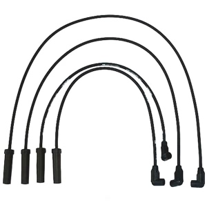 Denso Spark Plug Wire Set for 1987 Pontiac Fiero - 671-4021