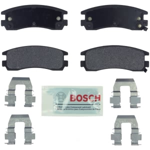 Bosch Blue™ Semi-Metallic Rear Disc Brake Pads for 1992 Saturn SC - BE508H