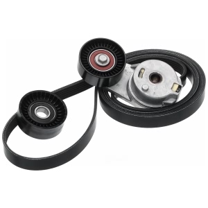 Gates Micro V Serpentine Belt Drive Component Kit for 2007 Jeep Grand Cherokee - 90K-38323C