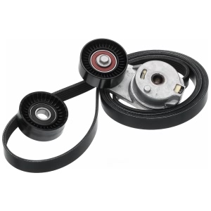 Gates Micro V Serpentine Belt Drive Component Kit for 2006 Jeep Commander - 90K-38323C