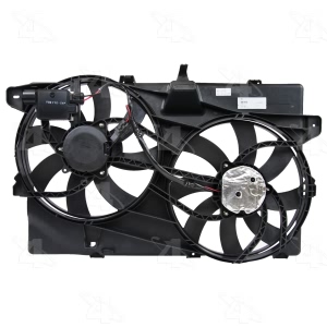 Four Seasons Dual Radiator And Condenser Fan Assembly for Lincoln MKX - 76228