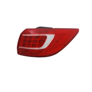 TYC Passenger Side Outer Replacement Tail Light for 2013 Kia Sportage - 11-12019-00