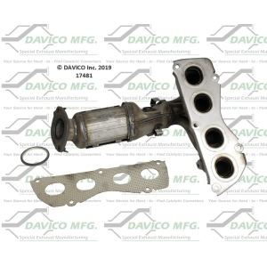 Davico Direct Fit Catalytic Converter for 2011 Toyota Camry - 17481