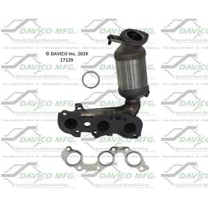 Davico Exhaust Manifold with Integrated Catalytic Converter for 2003 Toyota Camry - 17129