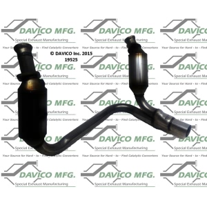 Davico Direct Fit Catalytic Converter and Pipe Assembly for 2009 Dodge Durango - 19525