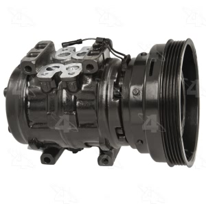 Four Seasons Remanufactured A C Compressor With Clutch for 1997 Toyota RAV4 - 77324