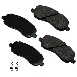 Akebono Pro-ACT™ Ultra-Premium Ceramic Front Disc Brake Pads for 2002 Mitsubishi Eclipse - ACT866