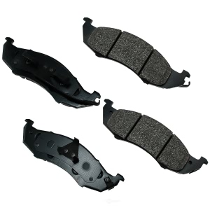 Akebono Pro-ACT™ Ultra-Premium Ceramic Front Disc Brake Pads for 1993 Nissan Quest - ACT576