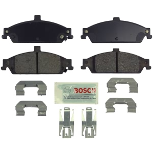 Bosch Blue™ Semi-Metallic Front Disc Brake Pads for 2002 Chevrolet Malibu - BE727H