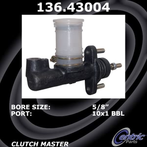 Centric Premium™ Clutch Master Cylinder for Isuzu - 136.43004