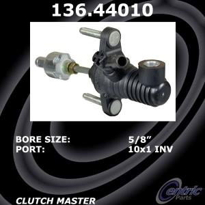 Centric Premium Clutch Master Cylinder for 2014 Scion xD - 136.44010