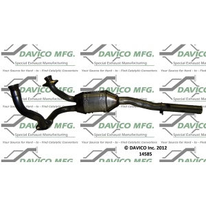 Davico Direct Fit Catalytic Converter and Pipe Assembly for 1999 Dodge Ram 1500 - 14585
