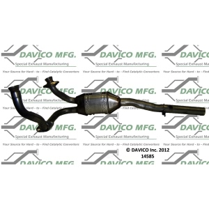 Davico Direct Fit Catalytic Converter and Pipe Assembly for 1999 Dodge Ram 2500 - 14585