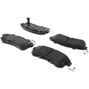 Centric Posi Quiet™ Extended Wear Semi-Metallic Rear Disc Brake Pads for 2018 Nissan Armada - 106.15100