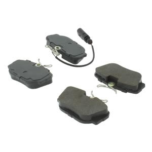 Centric Posi Quiet™ Semi-Metallic Rear Disc Brake Pads for 2003 Volkswagen EuroVan - 104.08771