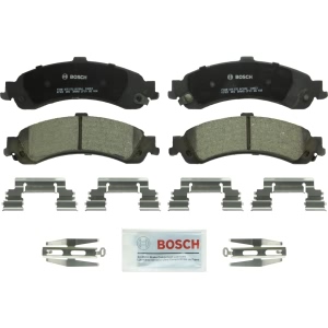 Bosch QuietCast™ Premium Ceramic Rear Disc Brake Pads for 2004 Chevrolet Tahoe - BC834