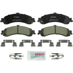 Bosch QuietCast™ Premium Ceramic Rear Disc Brake Pads for Cadillac Escalade ESV - BC834