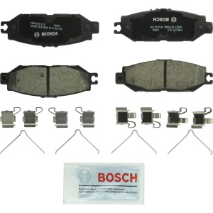 Bosch QuietCast™ Premium Ceramic Rear Disc Brake Pads for 1998 Lexus LS400 - BC613