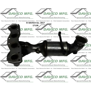 Davico Exhaust Manifold with Integrated Catalytic Converter for 2011 Mini Cooper - 17139