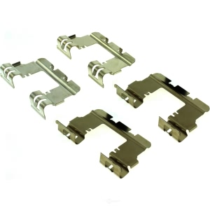 Centric Posi Quiet™ Extended Wear Semi-Metallic Rear Disc Brake Pads for 2007 Dodge Magnum - 106.10572