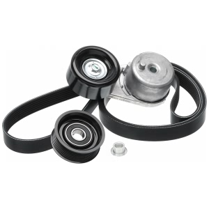 Gates Micro V Serpentine Belt Drive Component Kit for 2014 Nissan Xterra - 90K-38378A