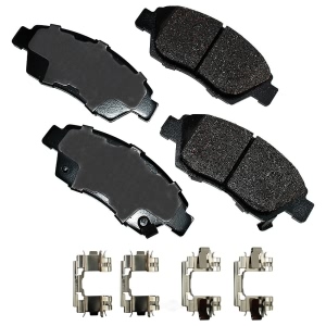 Akebono Performance™ Ultra-Premium Ceramic Front Brake Pads for 2004 Acura RSX - ASP621A