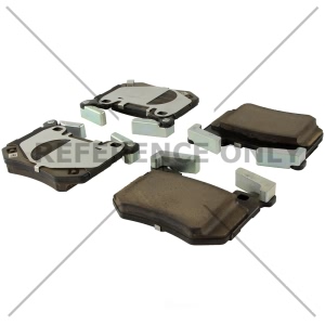 Centric Posi Quiet™ Ceramic Rear Disc Brake Pads for Genesis - 105.60410