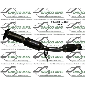 Davico Direct Fit Catalytic Converter and Pipe Assembly for Volvo S40 - 18426