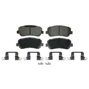 Wagner Thermoquiet Ceramic Front Disc Brake Pads for Chrysler 200 - QC1640A