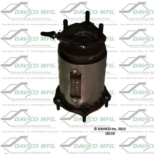 Davico Direct Fit Catalytic Converter for 2000 Mazda 626 - 18110