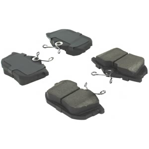 Centric Posi Quiet™ Semi-Metallic Rear Disc Brake Pads for Smart - 104.08380
