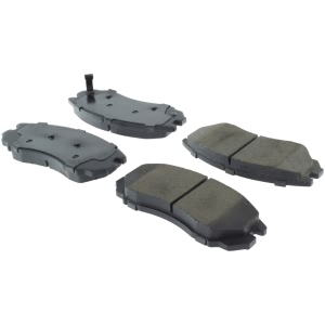 Centric Premium™ Ceramic Brake Pads With Shims And Hardware for 2005 Hyundai Tiburon - 301.11040