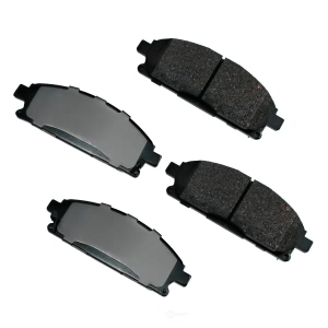 Akebono Performance™ Ultra-Premium Ceramic Brake Pads for 2012 Nissan Quest - ASP691