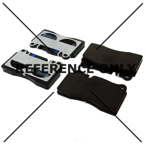 Centric Posi Quiet™ Premium™ Ceramic Brake Pads for 2012 Volkswagen Touareg - 105.11650