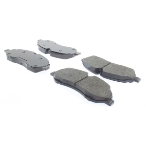 Centric Posi Quiet™ Extended Wear Semi-Metallic Front Disc Brake Pads for 2016 Ford Transit-150 - 106.17740