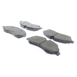 Centric Posi Quiet™ Extended Wear Semi-Metallic Front Disc Brake Pads for 2016 Ford Transit-250 - 106.17740