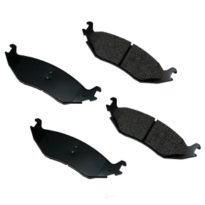 Akebono Performance™ Ultra-Premium Ceramic Rear Brake Pads for 2019 Ram 1500 Classic - ASP898