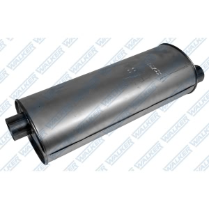 Walker Quiet Flow Stainless Steel Oval Aluminized Exhaust Muffler for 2005 Cadillac Escalade - 21423