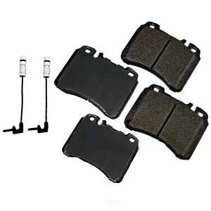 Akebono EURO™ Ultra-Premium Ceramic Front Disc Brake Pads for 1992 Mercedes-Benz 500SL - EUR561