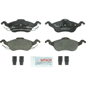 Bosch QuietCast™ Premium Organic Front Disc Brake Pads for 2002 Ford Focus - BP816