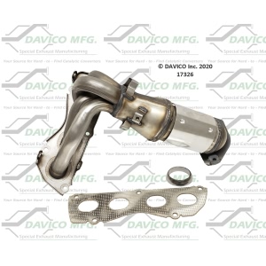Davico Exhaust Manifold with Integrated Catalytic Converter for Scion - 17326