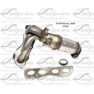 Davico Exhaust Manifold with Integrated Catalytic Converter for 2012 Scion tC - 17326