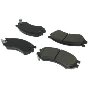 Centric Posi Quiet™ Ceramic Front Disc Brake Pads for 2002 Saturn SL - 105.05070