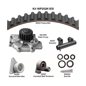 Dayco Timing Belt Kit With Water Pump for 1999 Volvo V70 - WP252K1ES