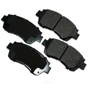 Akebono Pro-ACT™ Ultra-Premium Ceramic Front Disc Brake Pads for 1990 Lexus LS400 - ACT476