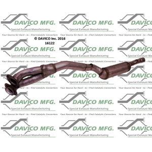 Davico Direct Fit Catalytic Converter and Pipe Assembly for 1997 BMW 740iL - 16122