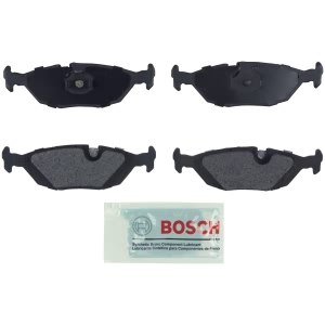 Bosch Blue™ Semi-Metallic Rear Disc Brake Pads for 1989 Saab 900 - BE322