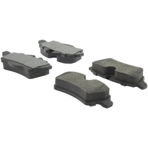 Centric Posi Quiet™ Semi-Metallic Rear Disc Brake Pads for 2009 Mini Cooper - 104.13090